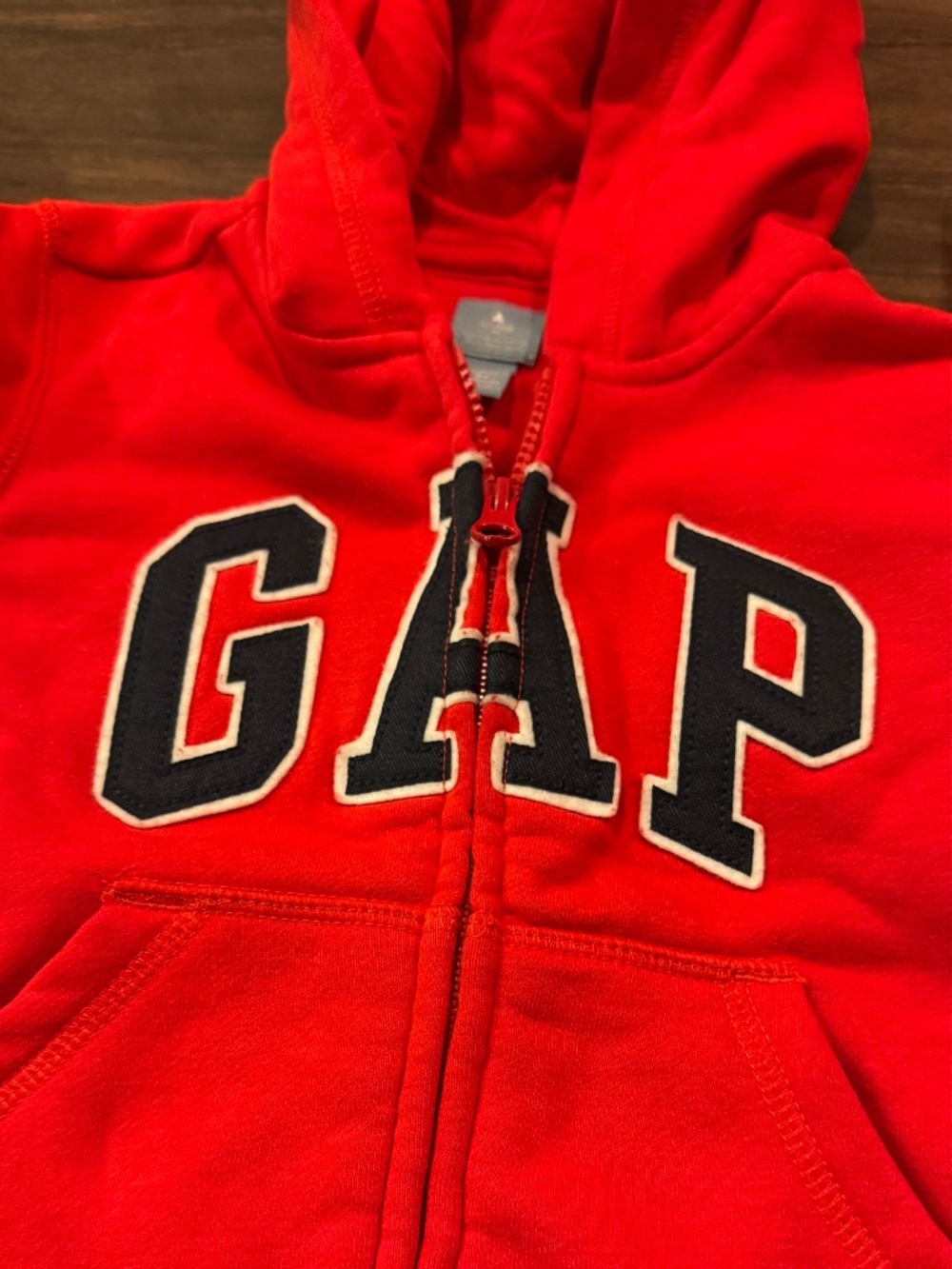 Boys Gap Full Zip Hoodie Size 3